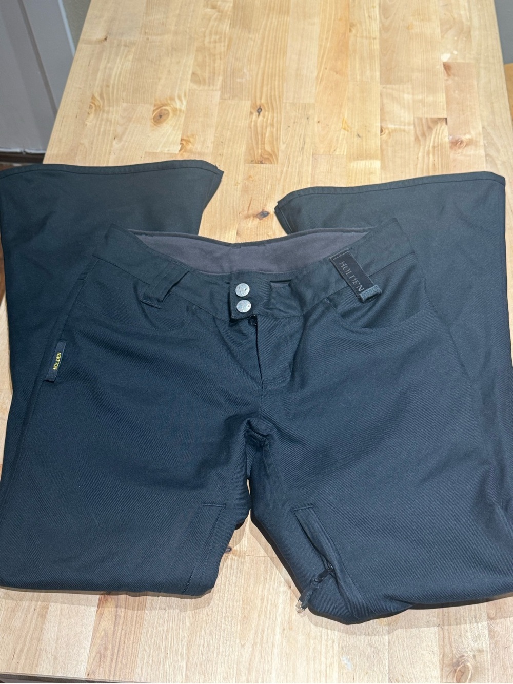 Holden Women's Black Insulated Snow Pants